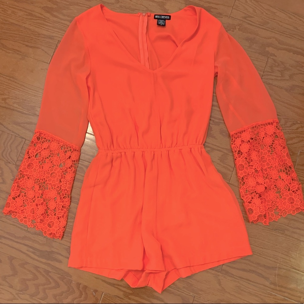 Long sleeved romper